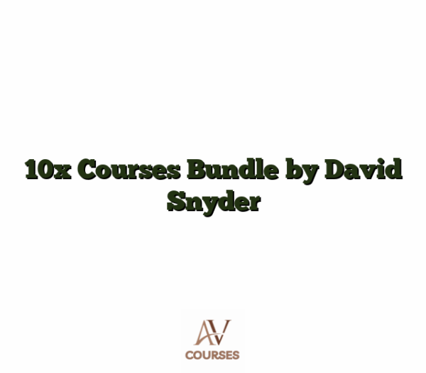 10x Courses Bundle by David Snyder