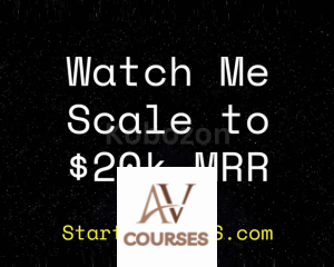 Watch me build a SaaS to 20k MRR By Alex Berman
