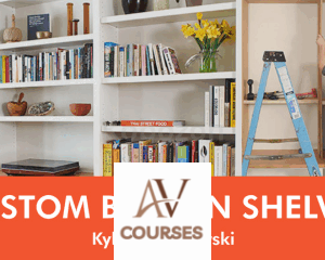 Custom Built-In Shelves By Kyle Kwiatkowski