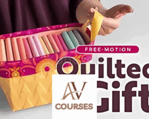 Free-Motion Quilted Gifts By Christina Cameli