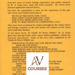 W.D. Gann – 45 Years In Wall Street