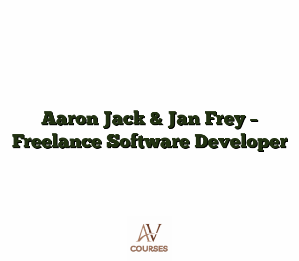Aaron Jack & Jan Frey - Freelance Software Developer