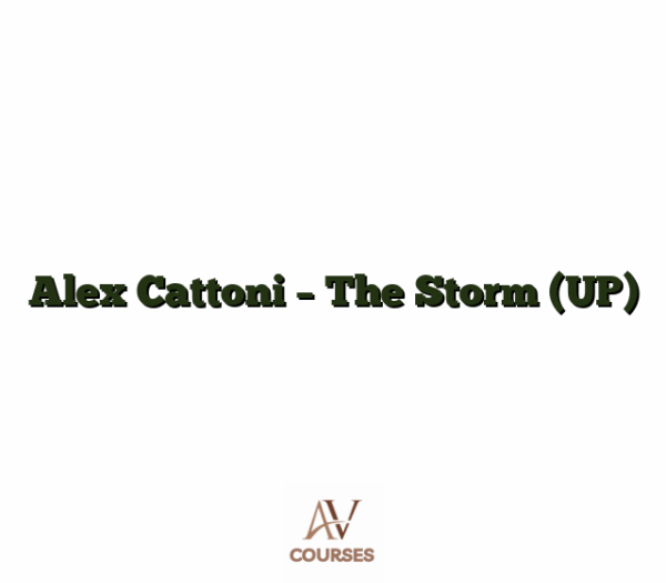 Alex Cattoni - The Storm (UP)