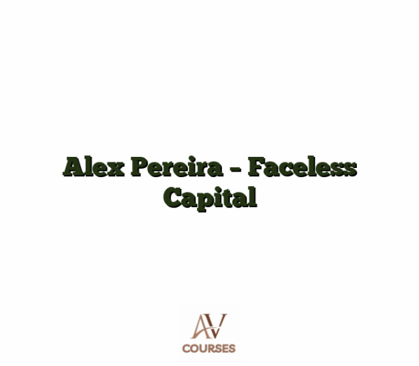 Alex Pereira - Faceless Capital