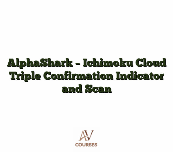 AlphaShark - Ichimoku Cloud Triple Confirmation Indicator and Scan