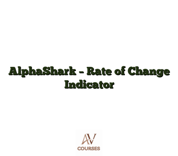 AlphaShark - Rate of Change Indicator