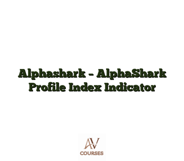 Alphashark - AlphaShark Profile Index Indicator