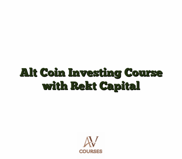 Alt Coin Investing Course with Rekt Capital