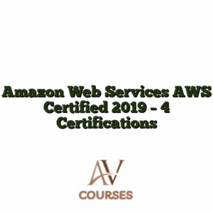 Amazon Web Services AWS Certified 2019 - 4 Certifications