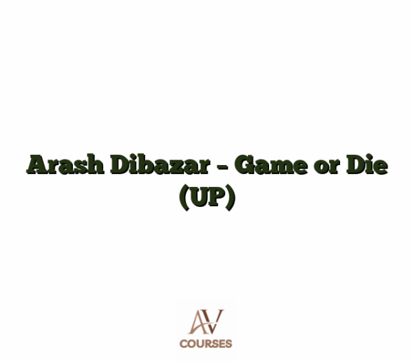 Arash Dibazar - Game or Die (UP)