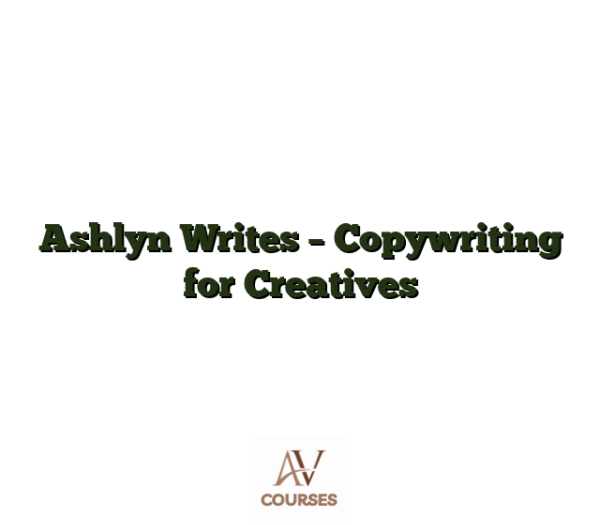 Ashlyn Writes - Copywriting for Creatives