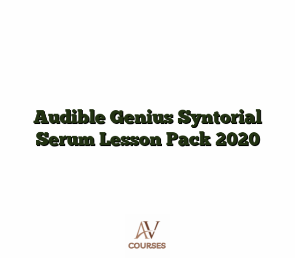 Audible Genius Syntorial Serum Lesson Pack 2020