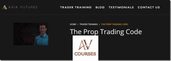 Axia Futures – The Prop Trading Code