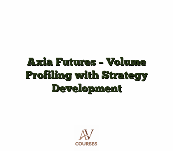 Axia Futures - Volume Profiling with Strategy Development