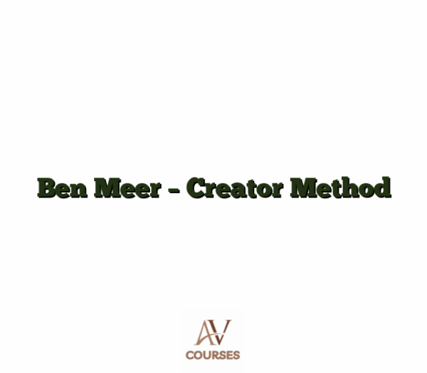 Ben Meer - Creator Method