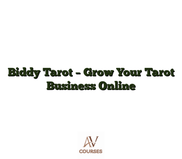Biddy Tarot - Grow Your Tarot Business Online