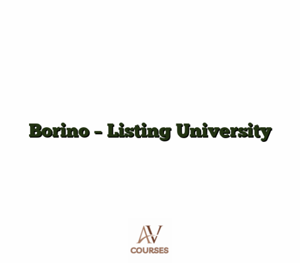 Borino - Listing University