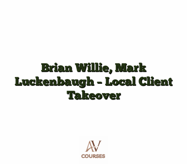 Brian Willie, Mark Luckenbaugh - Local Client Takeover