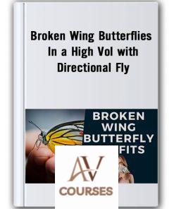 Broken Wing Butterflies In A High Vol With Directional Fly