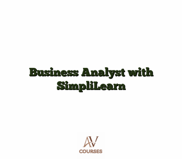 Business Analyst with SimpliLearn