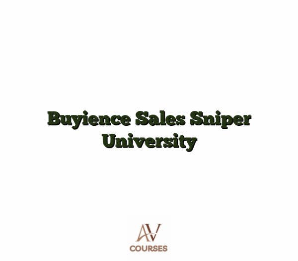 Buyience Sales Sniper University
