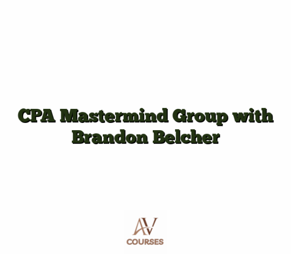 CPA Mastermind Group with Brandon Belcher