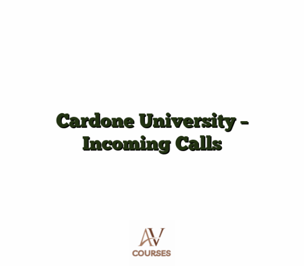 Cardone University - Incoming Calls