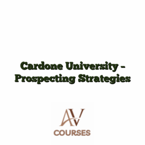 Cardone University - Prospecting Strategies