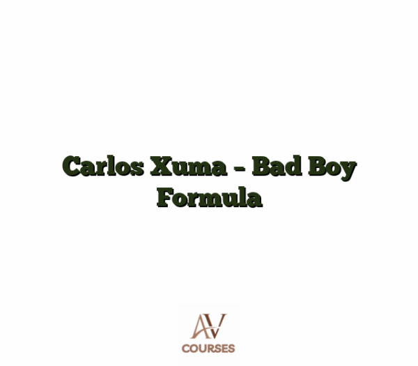 Carlos Xuma - Bad Boy Formula
