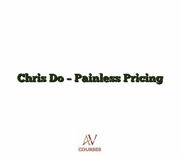 Chris Do - Painless Pricing