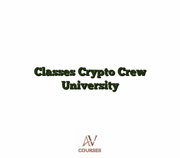 Classes Crypto Crew University