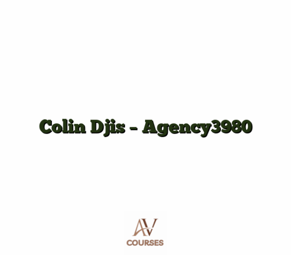 Colin Djis - Agency3980