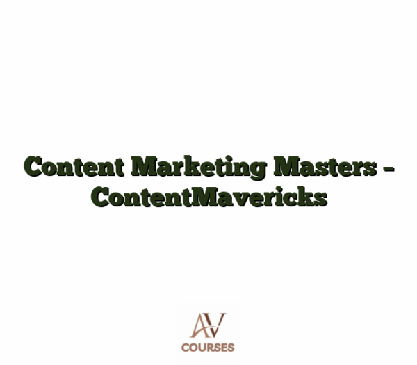 Content Marketing Masters - ContentMavericks