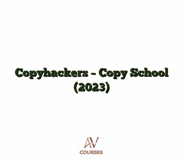 Copyhackers - Copy School (2023)