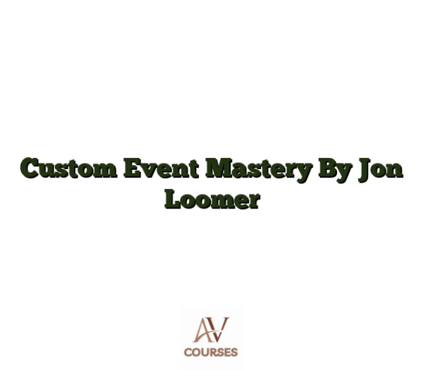 Custom Event Mastery By Jon Loomer