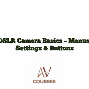 DSLR Camera Basics - Menus, Settings & Buttons