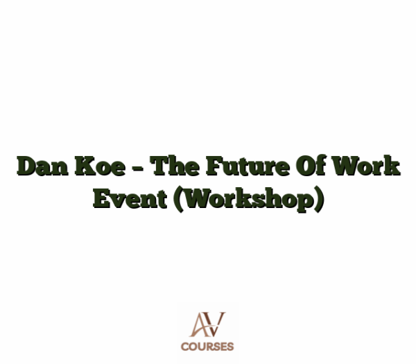Dan Koe - The Future Of Work Event (Workshop)