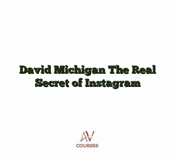David Michigan The Real Secret of Instagram