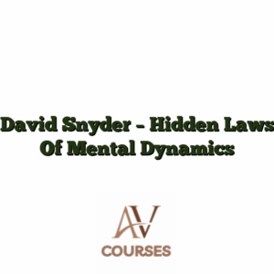 David Snyder - Hidden Laws Of Mental Dynamics