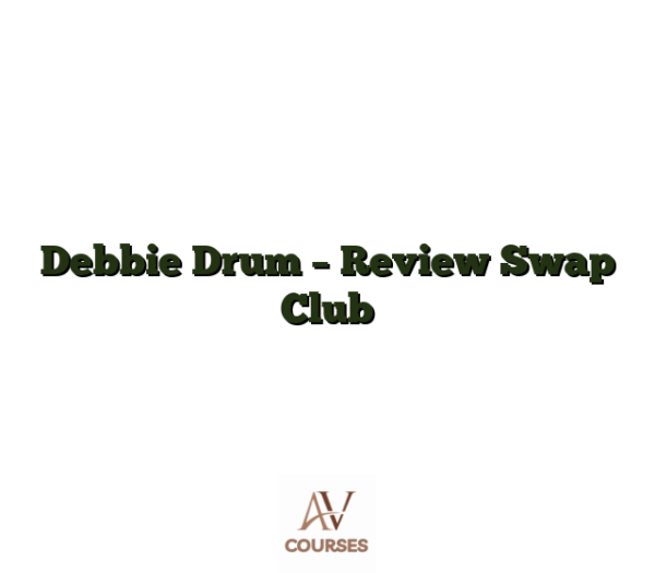 Debbie Drum - Review Swap Club
