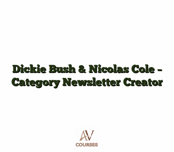 Dickie Bush & Nicolas Cole - Category Newsletter Creator