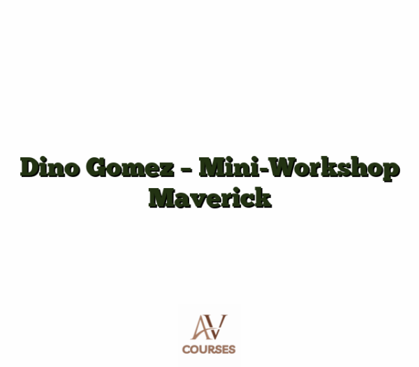 Dino Gomez - Mini-Workshop Maverick