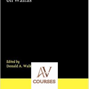 William Jaffe’s Essays on Walras