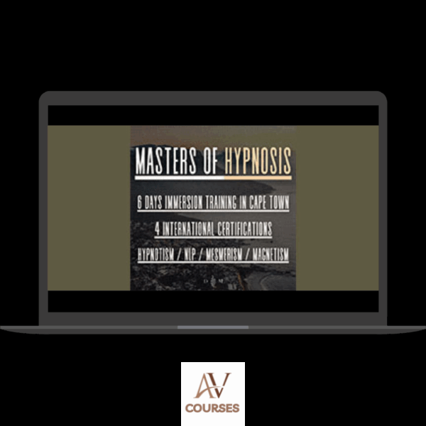 David Mears - MASTERS OF HYPNOSIS Course 2023