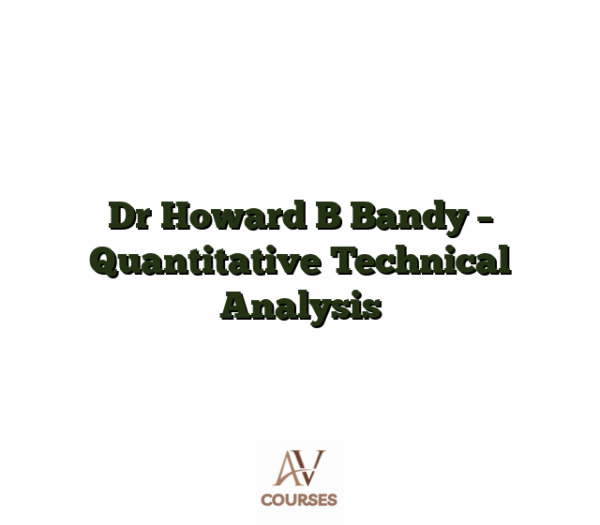 Dr Howard B Bandy - Quantitative Technical Analysis