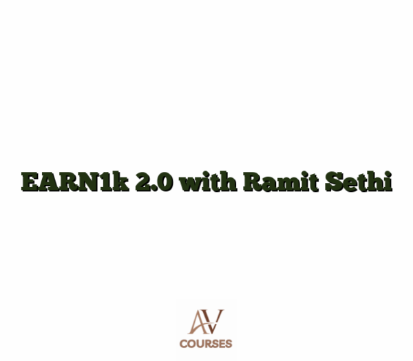 EARN1k 2.0 with Ramit Sethi