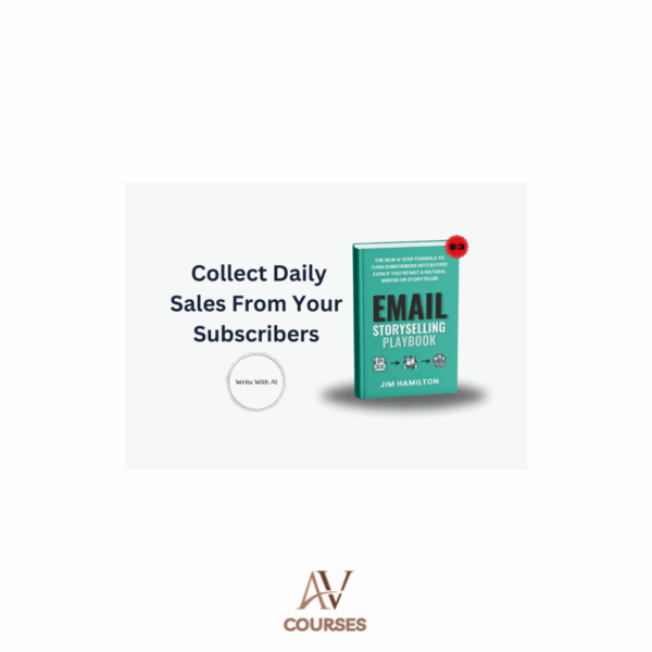 Email Story Selling Playbook + Upsells