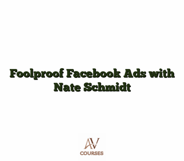 Foolproof Facebook Ads with Nate Schmidt