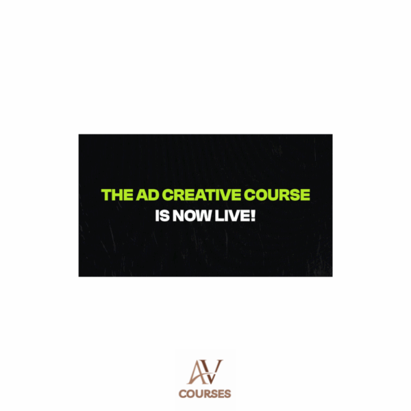 Fraser Cottrell - The Ad Creative Course