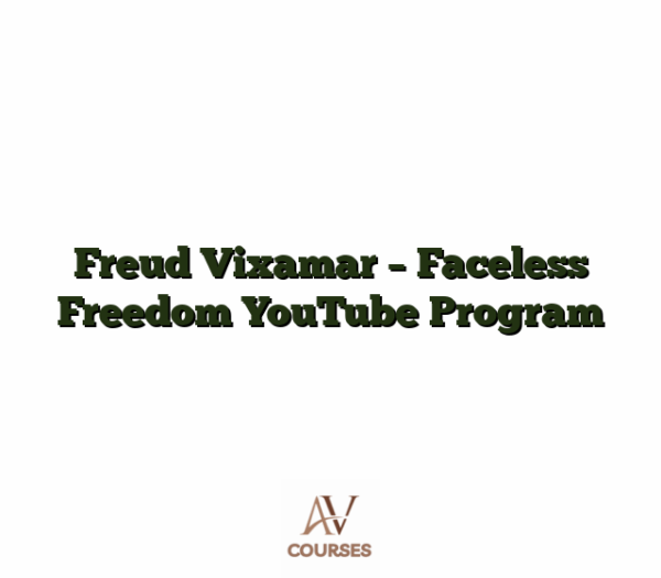 Freud Vixamar - Faceless Freedom YouTube Program